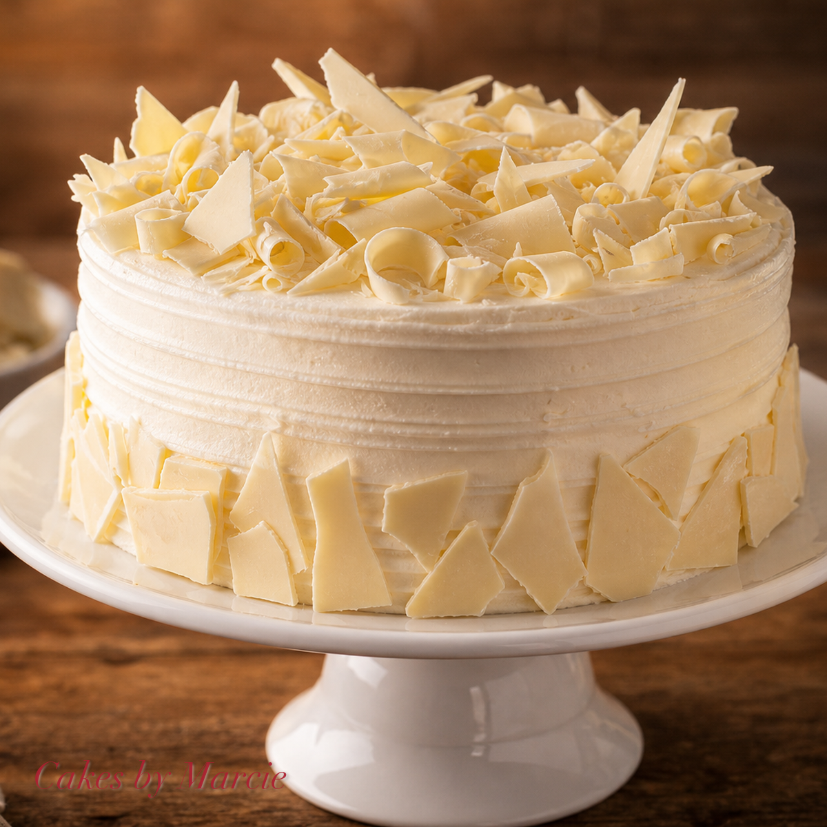 White chocolate cake — Cupcakes by Marcie, Abu Dhabi UAE