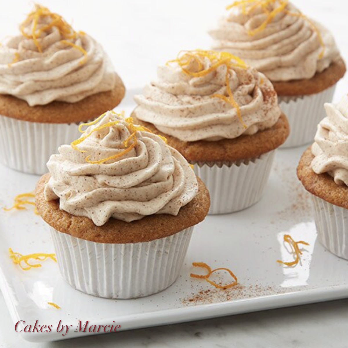 Cream cheese sweet potato pound cupcake — Cupcakes by Marcie, Abu Dhabi UAE