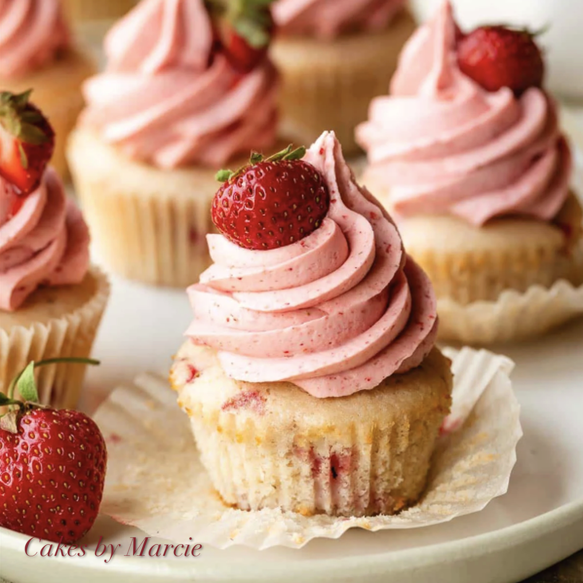 Blush Berry Dream cupcakes — Cupcakes by Marcie